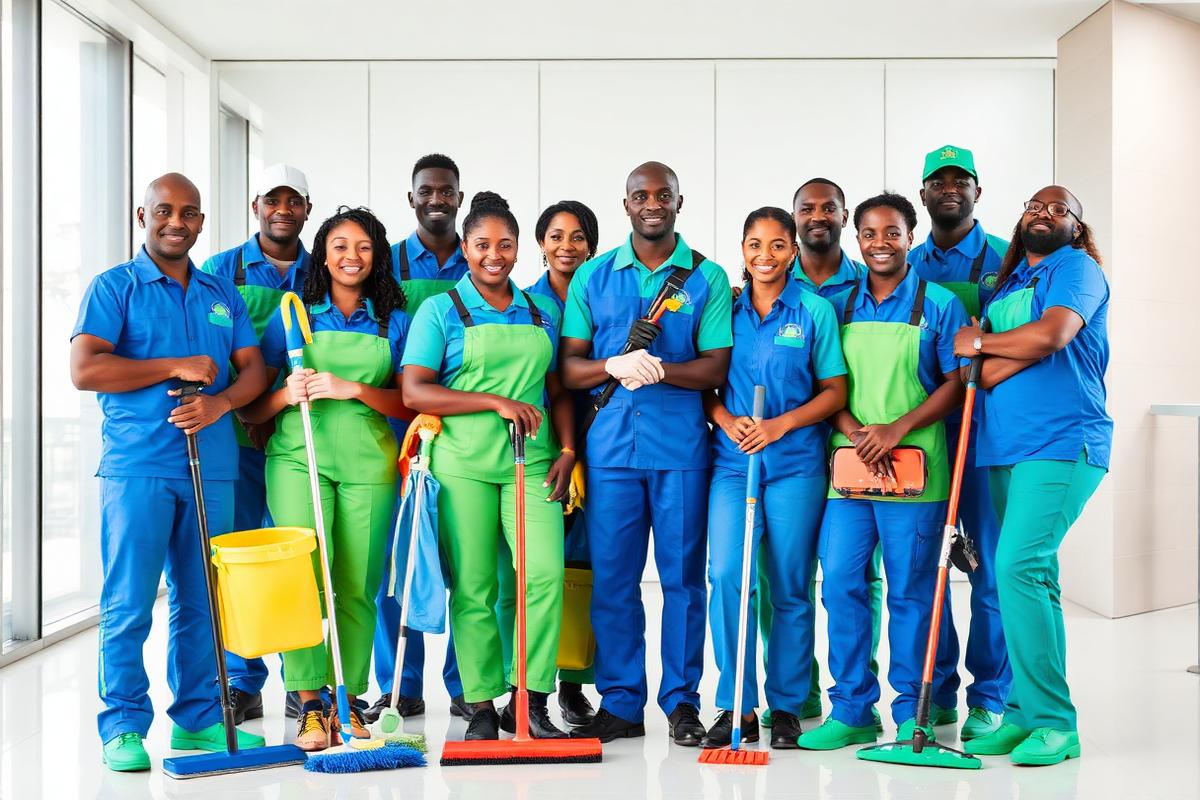 Lion Deep Cleaners team