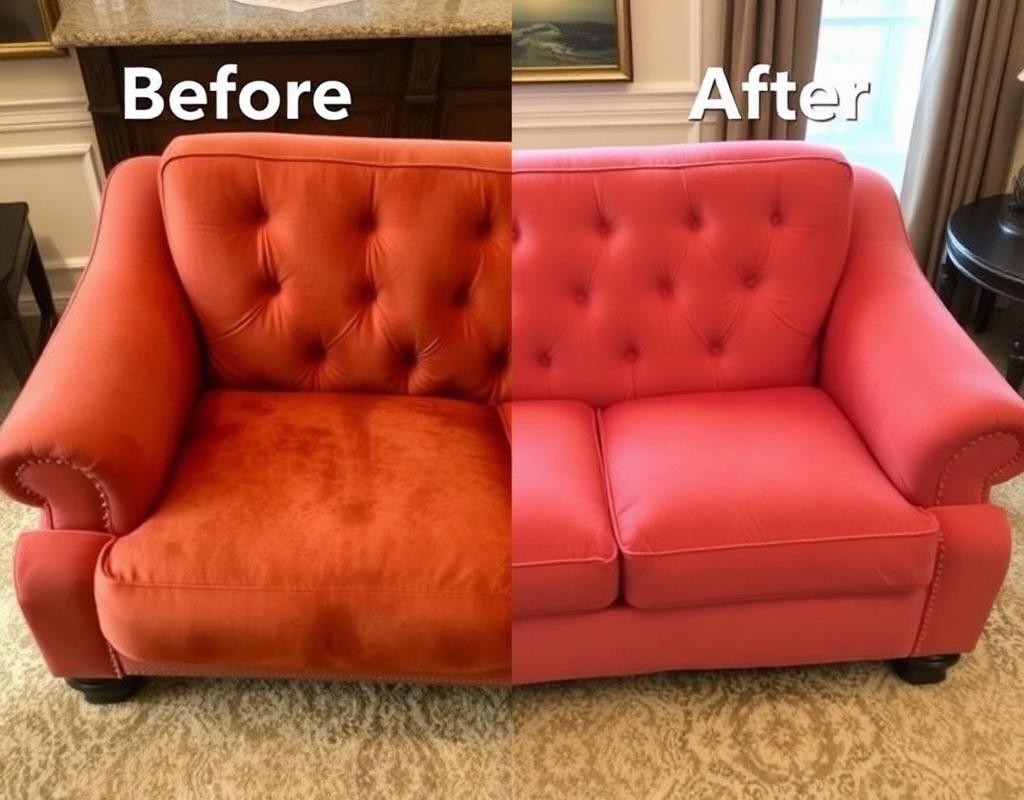 Before & After Upholstery